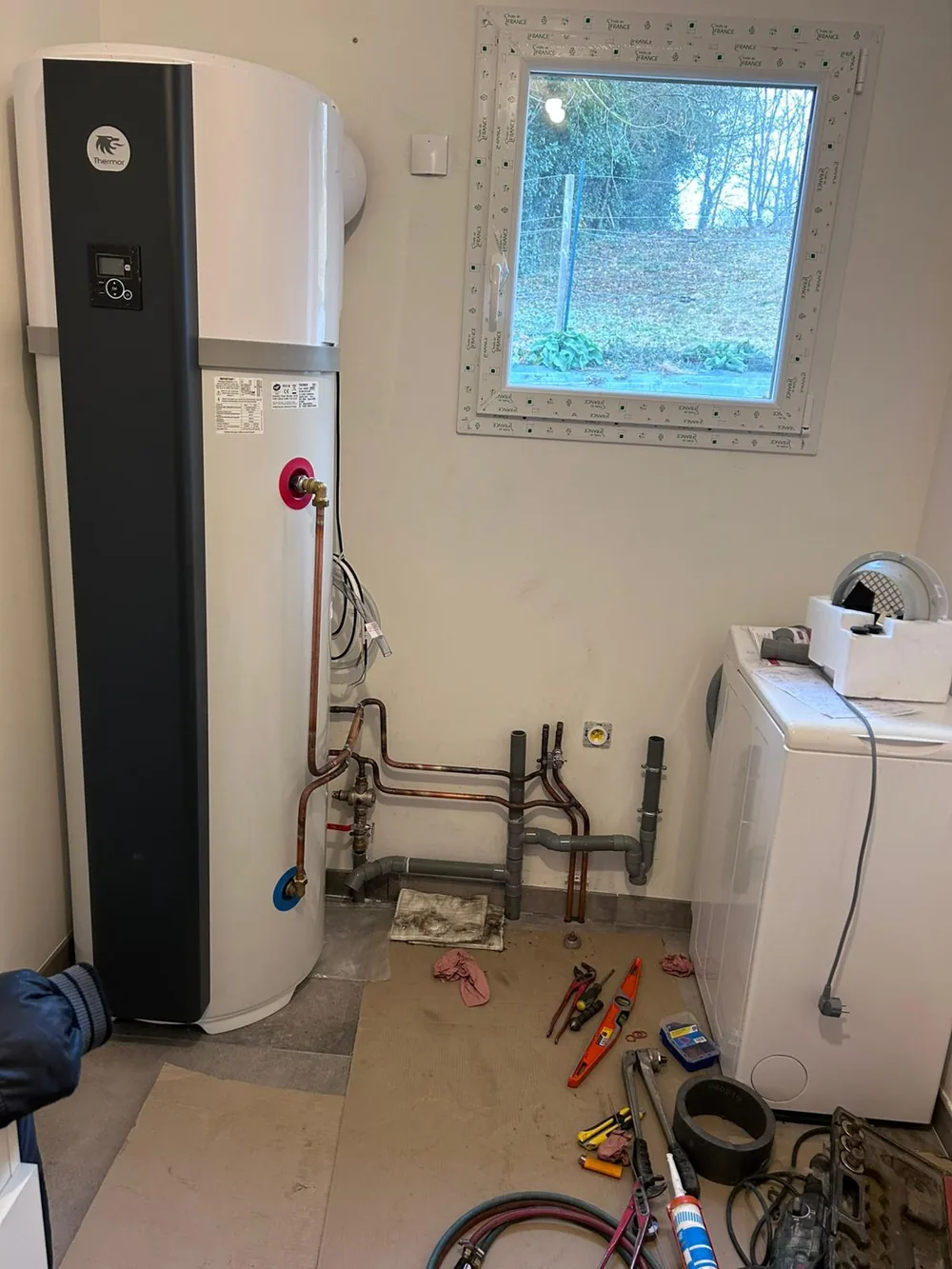 Finitions chantier Flers